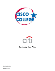 - Cisco College