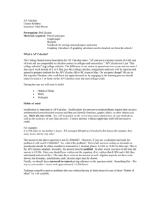 Pre-AP Algebra II - Mustang Public Schools