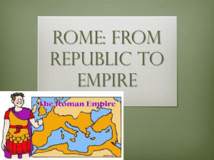 Chapter 6 Rome PPT