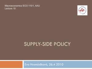 Supply-side policy