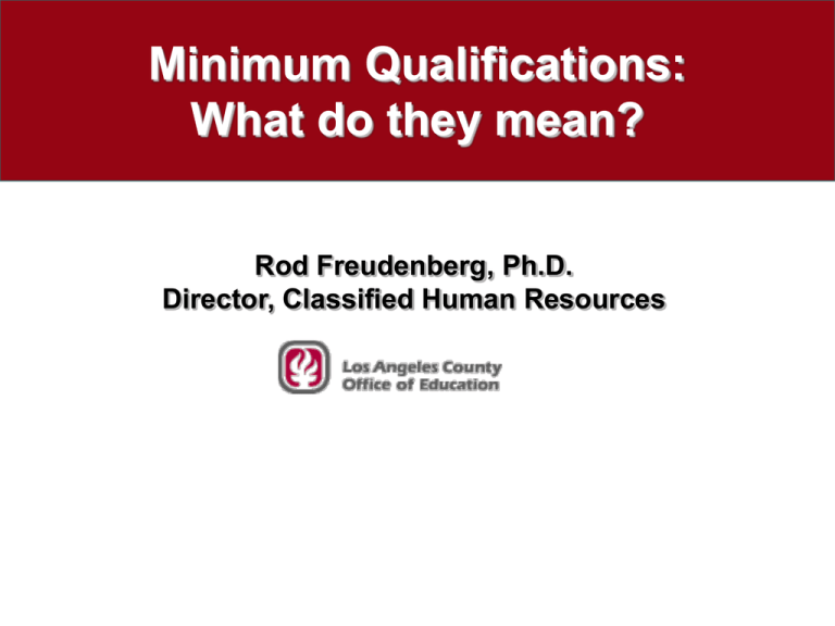 minimum-qualifications