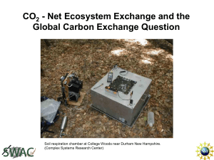 Carbon - NEE - Greenhouse Gas CO2 flux