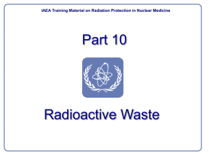 Radiation Protection in Nuclear Medicine