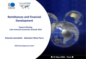Remittances and capital markets