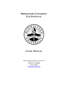 EI Clinic Manual - Midwestern University