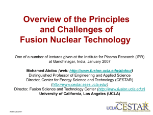 PPT - Fusion Research Group