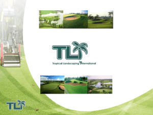TLI Golf Course Presentation (PPT File)