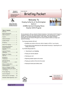 Section 8 Briefing Packet-Final - Housing Authority Birmingham District
