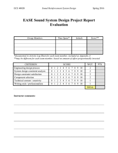 Lab Verification / Evaluation Form