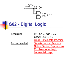 Chapter 2 - Digital Logic