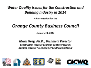 LID Implementation Concerns - Orange County Business Council