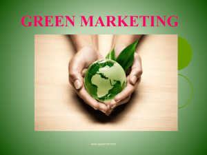 green marketing - happy new year!