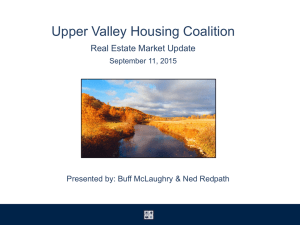 Upper Valley Real Estate Market Update