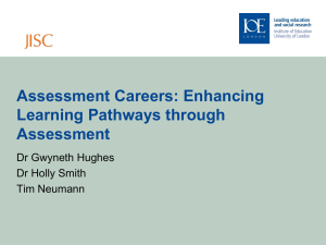 here. - Assessment Careers: enhancing learning pathways