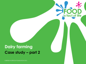 Dairy farming case study part 2 PowerPoint