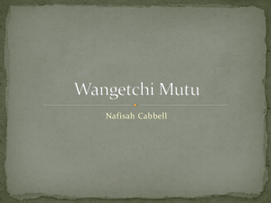 Wangetchi Mutu - Virginia Bonner