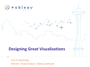 Designing Great Visualizations