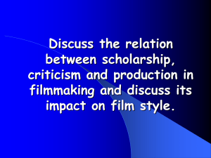 Discuss the relation between scholarship, criticism and