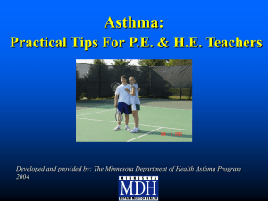 Asthma - Minnesota Department of Health