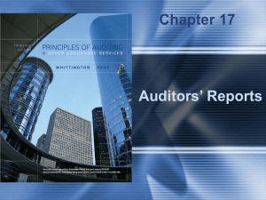 Auditors' Reports - McGraw Hill Higher Education