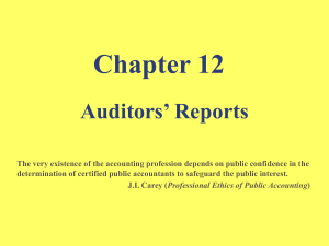 Auditors' Reports