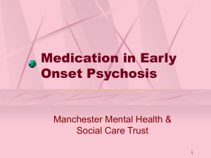 Presentation Slides - IRIS Early Intervention in Psychosis