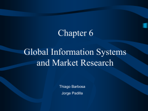 Global Information Systems and Market Research