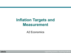 Inflation Targets - School
