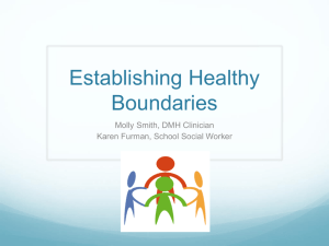 Healthy-Boundaries - Capitol Hill Cluster School