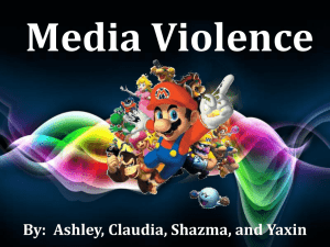 Media Violence - WordPress.com