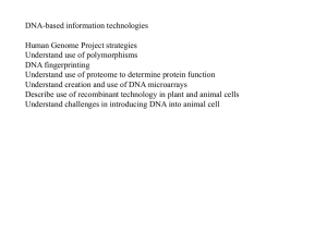 DNA technology 1