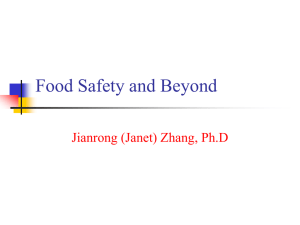 Food Safety and Beyond