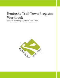 Kentucky Trail Town Program Workbook