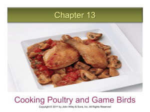 Cooking Poultry and Game Birds