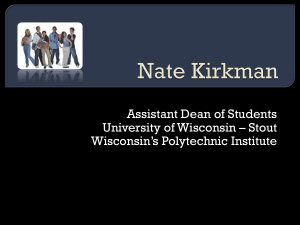 Nate Kirkman - University of Wisconsin
