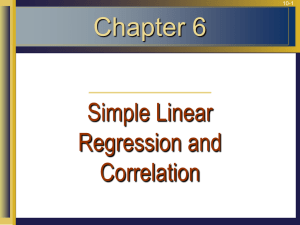 Hid_Chapter 6 Correlation & Regression