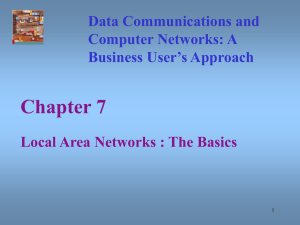 Data Communications and Computer Networks Chapter 7