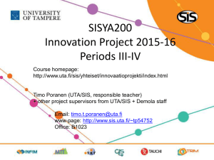Innovation Project 2015S