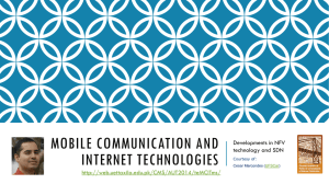 Mobile Communication and Internet Technologies