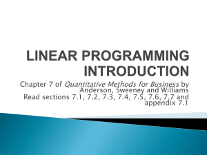 LinearProgramming Intro Blackboard