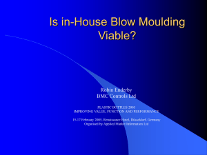 Is in-House Blow Moulding Viable?