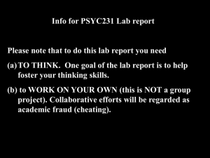 psyc231 lab report 2..
