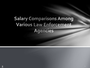 Salary Comparisons Among Various Law