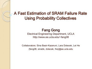 A Fast Estimation of SRAM Failure Rate Using Probability Collectives