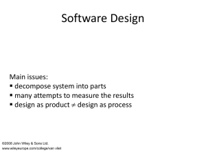 Software Design - CSE,Dhaka City College