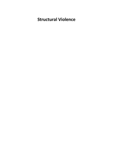 Structural Violence - openCaselist 2015-16