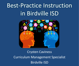 Marzano`s High-Yield Instructional Strategies