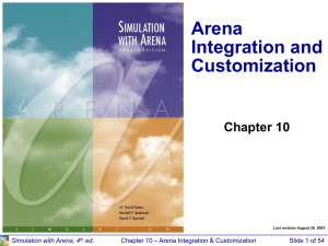 Simulation with Arena, 4 th ed.