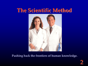Astrology/Scientific Method Lecture