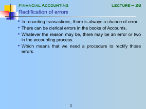 Financial Accounting